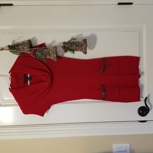 I-N-C Red Sweater Top